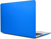 Laptophoes - Geschikt voor MacBook Air 13 inch Hoes - Case Voor Air 13.3 inch (2018) A1932 - Donker Blauw