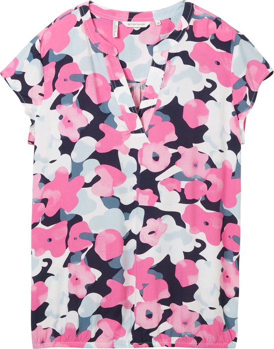 TOM TAILOR blouse printed Dames Blouse - Maat 38