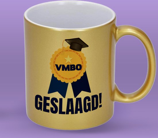 Mug - Passé VMBO (Or)
