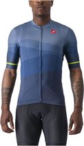 Castelli Orizzonte Jersey Met Korte Mouwen Blauw XL Man