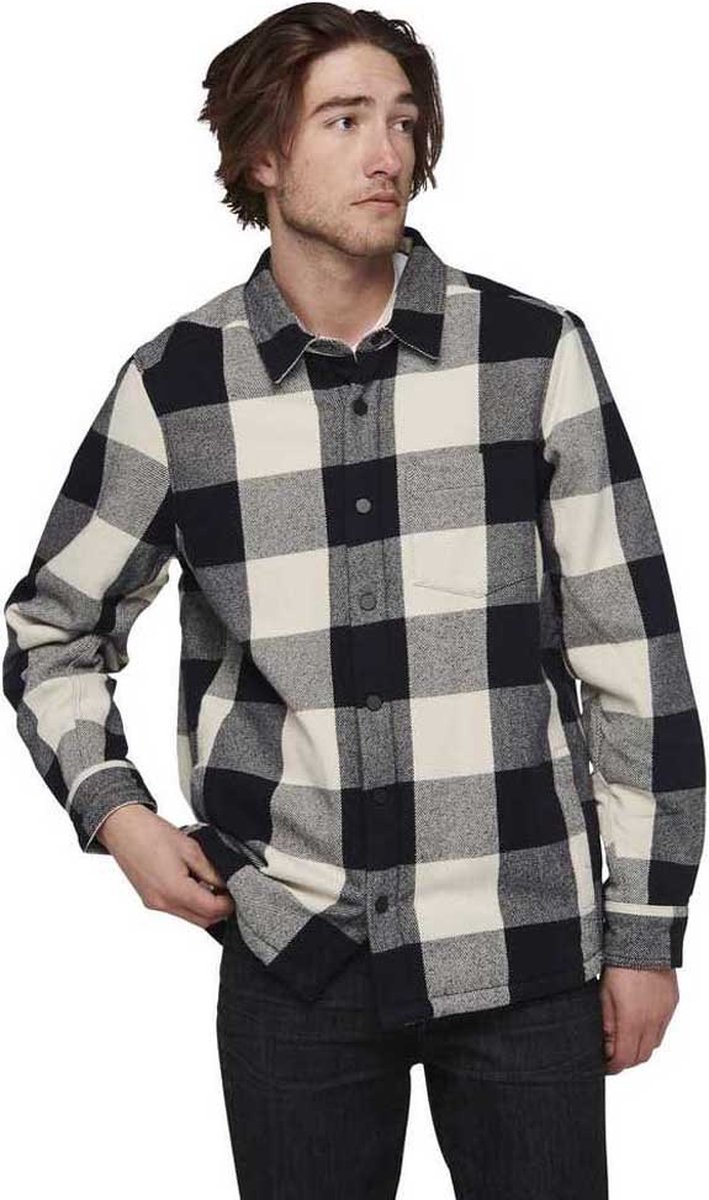 Black Diamond Project Lined Flannel Shirt Met Lange Mouwen Veelkleurig M Man