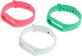 Go Go Gadget - Bracelets en Siliconen - Convient pour Xiaomi Mi Band 2 - 1 lot de 3 pièces