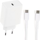 USB C naar USB C Kabel 2 Meter met USB C Adapter - 30W - Voor GSM, Tablet, Telefoon, Smartphone, Powerbank