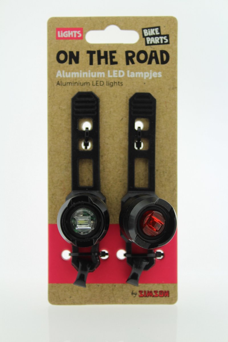 Simson - led fietslamp - On the Road - fietslampjes set