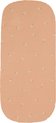 Nobodinoz Wabi Sabi Newborn Hoeslaken Voor Wieg 40x80cm | Powder Pink Blossom