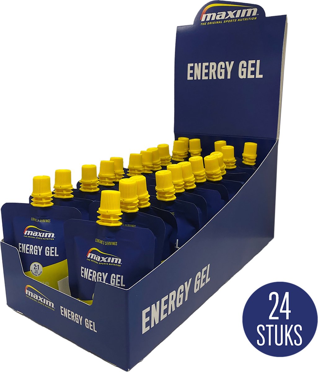 Goedkoopste Maxim Instant Energy Gel Citrus 24x100 gram