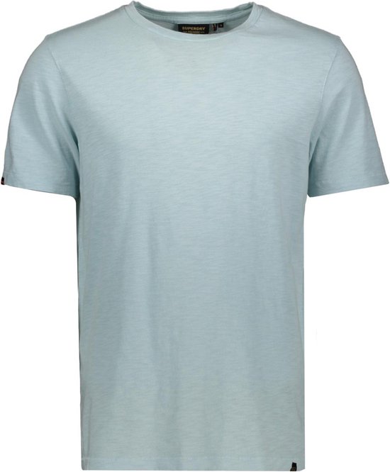 Superdry T-shirt Crew Neck Slub Ss T Shirt M1011888a Powder Blue Mannen Maat - S