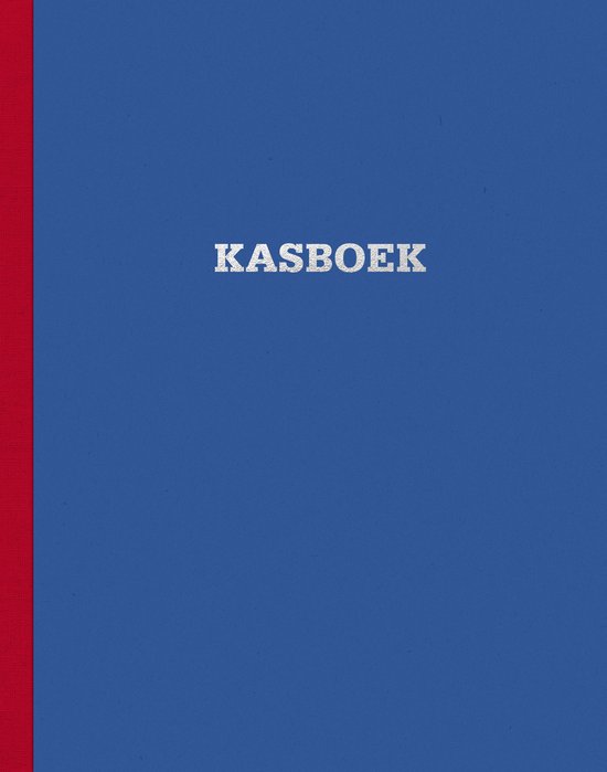 Kangaro kasboek - 165x210mm - blauw - financieel logboek - K-5110