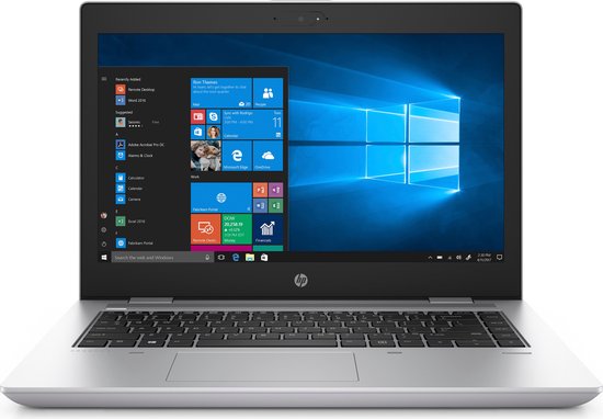 HP ProBook 640 G4 Intel® Core™ i5 i5-8250U Laptop 35,6 cm (14") HD 8 GB DDR4-SDRAM 256 GB SSD Wi-Fi 5 (802.11ac) Windows 10 Pro Zilver - HP - Hoofdafbeelding