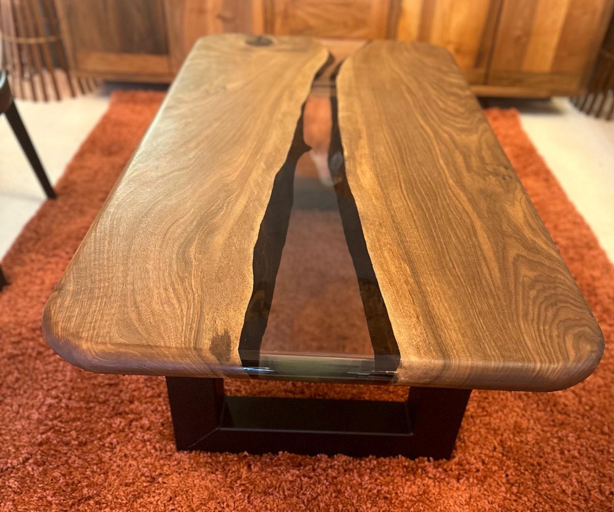 Arka Woods - Walnoot hout Salontafel - Talia