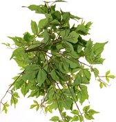 Wingert - Parthenocissus - kunstplant - Ø 50 cm - h. 30 cm - UV bestendig 10 vertakkingen - 106 bladeren