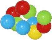 Balles de piscine à balles en plastique - couleurs vives et gaies - 10x pièces - environ 8,50 cm