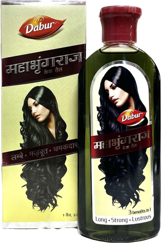 Dabur Maha Bhringraj Hair Oil - 3 benefits in 1