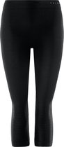 FALKE dames 3/4 tights Wool-Tech Light - thermobroek - zwart (black) - Maat: XS