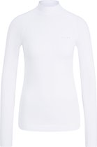 FALKE dames lange mouw shirt Warm - thermoshirt - wit (white) - Maat: XS