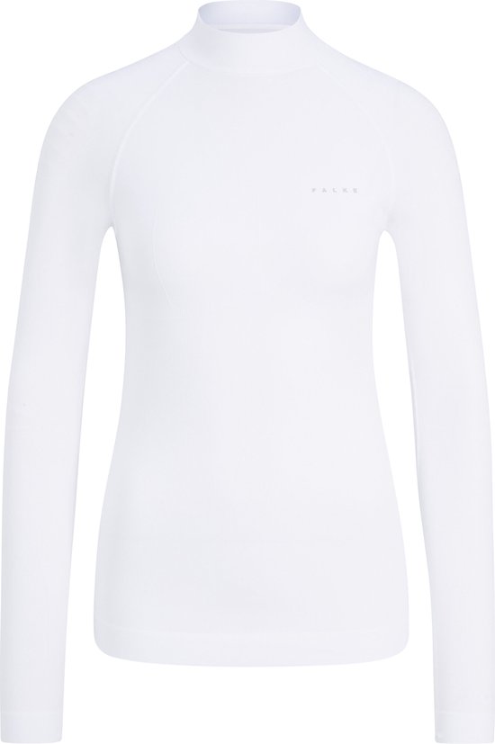 FALKE dames lange mouw shirt Warm - thermoshirt - wit (white) - Maat: