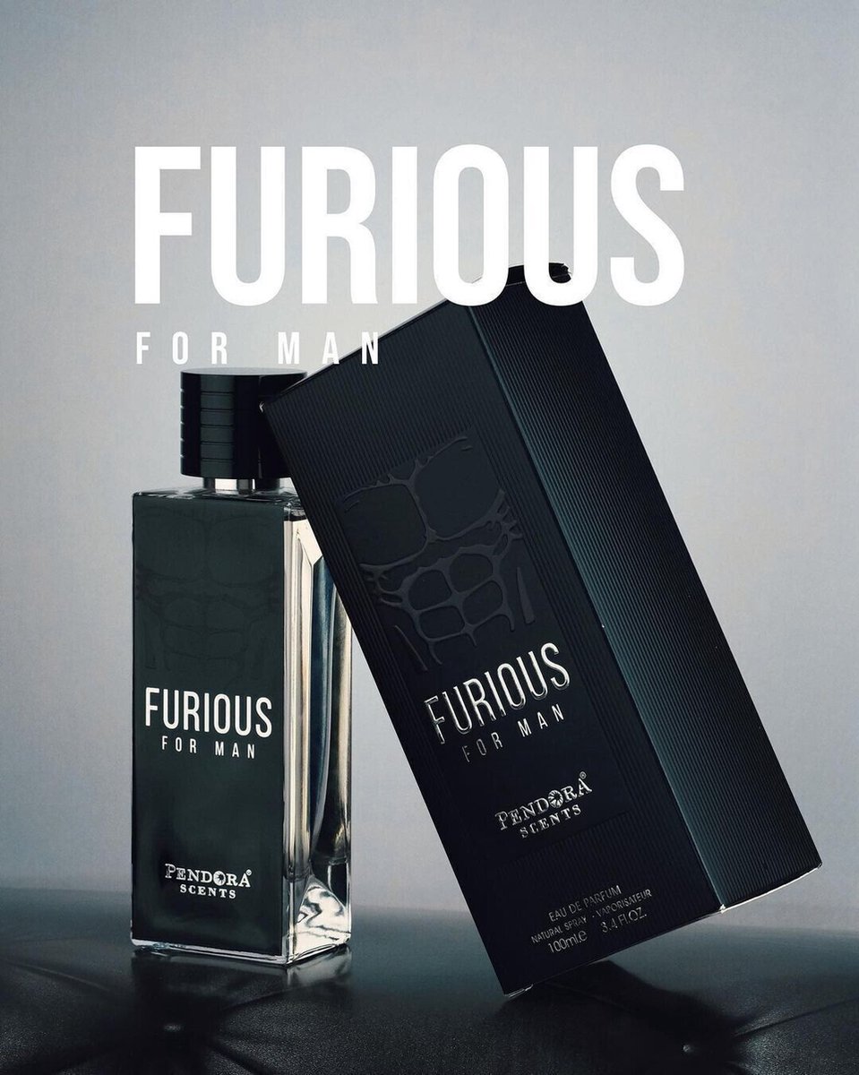 Goedkoopste Paris Corner Pendora Scents Furious for Man Eau de Parfum 100ml
