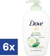 Savon pour les Mains Dove Concombre et Thee Vert - 6 x 250 ml