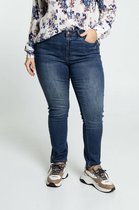 Paprika Effen slim jeans 'Louise' L30 met studs