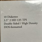 3,5 inch diskettes 2HD 10 stuks 1,44mb