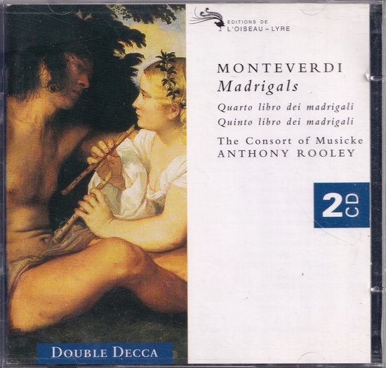 2CD Madrigals - Claudio Monteverdi - The Consort of Musicke o.l.v. Anthony Rooley