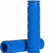 Jumada's Blauwe sportieve Fietshandvatten - Universeel - Professioneel - Extra Grip - Handig te Monteren - Anti-Slip - Stevig - Rubber Blauw - Binnendiameter: 2 - 2.2 cm