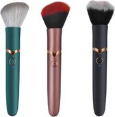 Deco by Machiels- Make Up Brush Vibrator - Electric Make-up Brush - G-Spot - 10 Standen - Beauty Tool Vibrator - BRONS