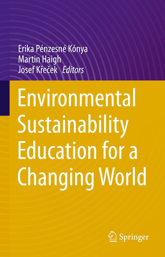 Environmental Sustainability Education for a Changing World - cover