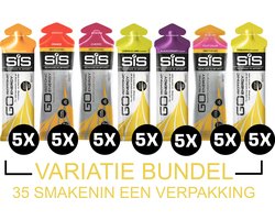 SiS SiS Science in Sport - Go Isotonic Energiegel - 35x60 ml - Variatie pack bundel - Running gel met 22g koolhydraten
