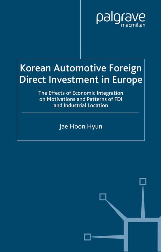Korean Automotive Foreign Direct Investment in Europe - cover
