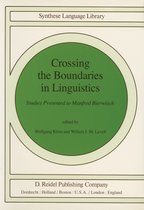 Studies in Linguistics and Philosophy- Crossing the Boundaries in Linguistics