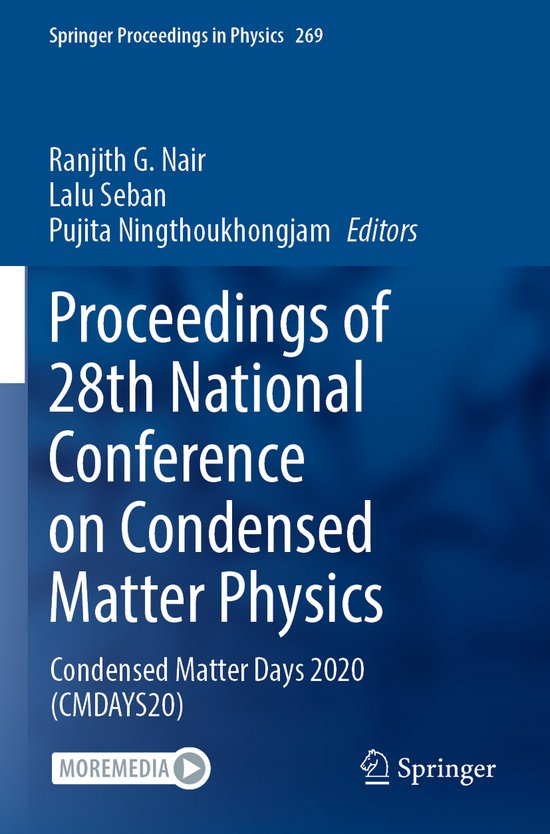 Springer Proceedings in Physics269- Proceedings of 28th Nati ... - cover