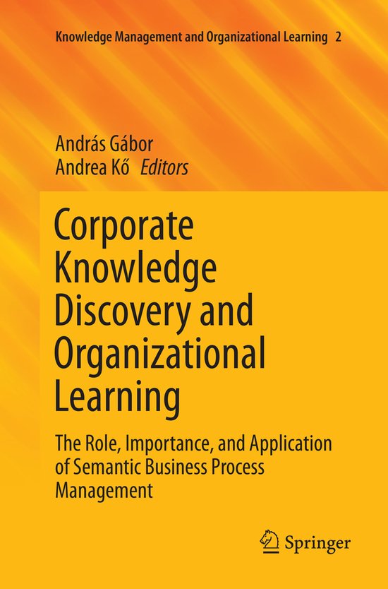 Knowledge Management and Organizational Learning2- Corporate ... - cover