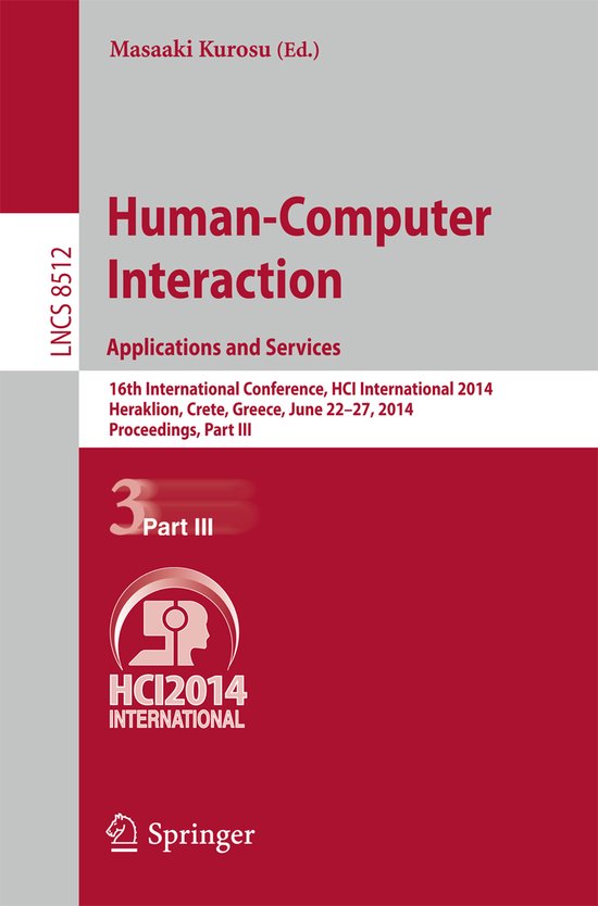 Human Computer Interaction Applications and Services - cover