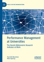 Public Sector Organizations - Performance Management at Universities