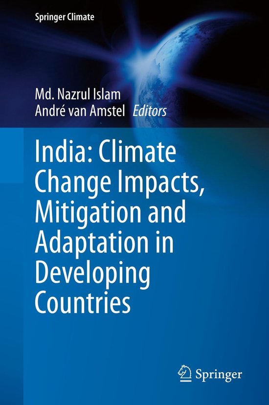 Springer Climate - India: Climate Change Impacts, Mitigation ... - cover