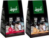 Legua - Voordeelpakket Rookchunks Kersen- en Beukenhout- duurzaam geproduceerd - 2 zakken a 2,5 kg!