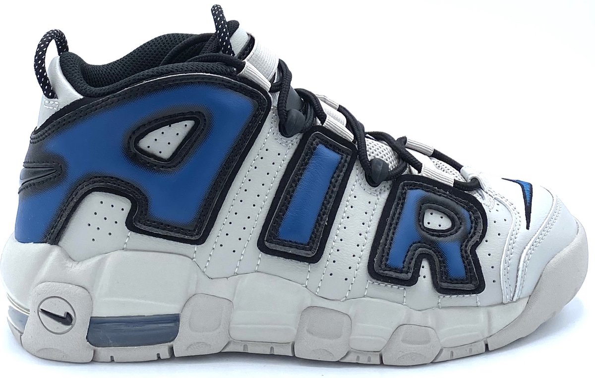 Nike Air More Uptempo – Light Iron Ore/Iron /Industrial Air More Lifestyle Kinder Sneakers voor Jongens en Meisjes Grijs