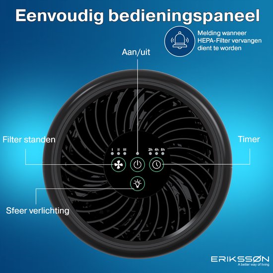 Purificateur d'air Eriksson Prime