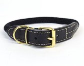 Duvoplus - Halsband Voor Dieren - Hond - Explor Forest Halsband Nylon L - 57-61cm/8mm Zwart - 1st