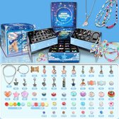 Meisjesgeschenken(2000+pcs) - armbanden zelf maken (IJsprinses sieraden ontwerp) - sieraden knutselset voor kinderen - bedelarmbandkit doe-het-zelf kindersieraden, knutselen, kinderspeelgoed(5-12 jaar)