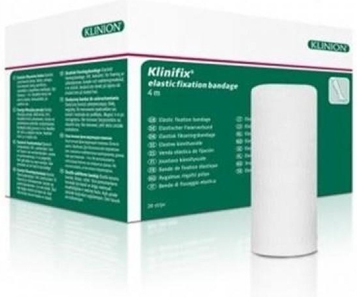 Goedkoopste Klinifix elastisch fixatiewindsel 4m x 10cm Klinion