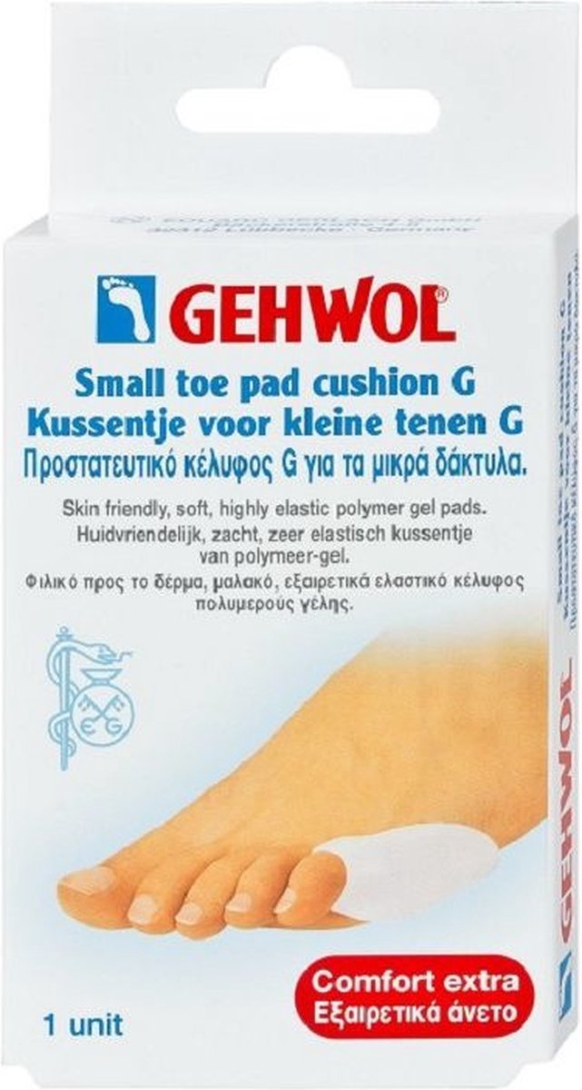 Gehwol Kussentje voor kleine tenen G Gehwol - Polymeergel - Anti-druk
