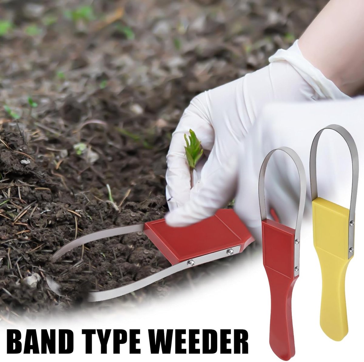 Sosoport Désherbeur Manuel Facile à Utiliser Pour Fleurs Et