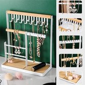 oorbelhouder / Earring holder stand, earring organizer display stand for hanging earrings