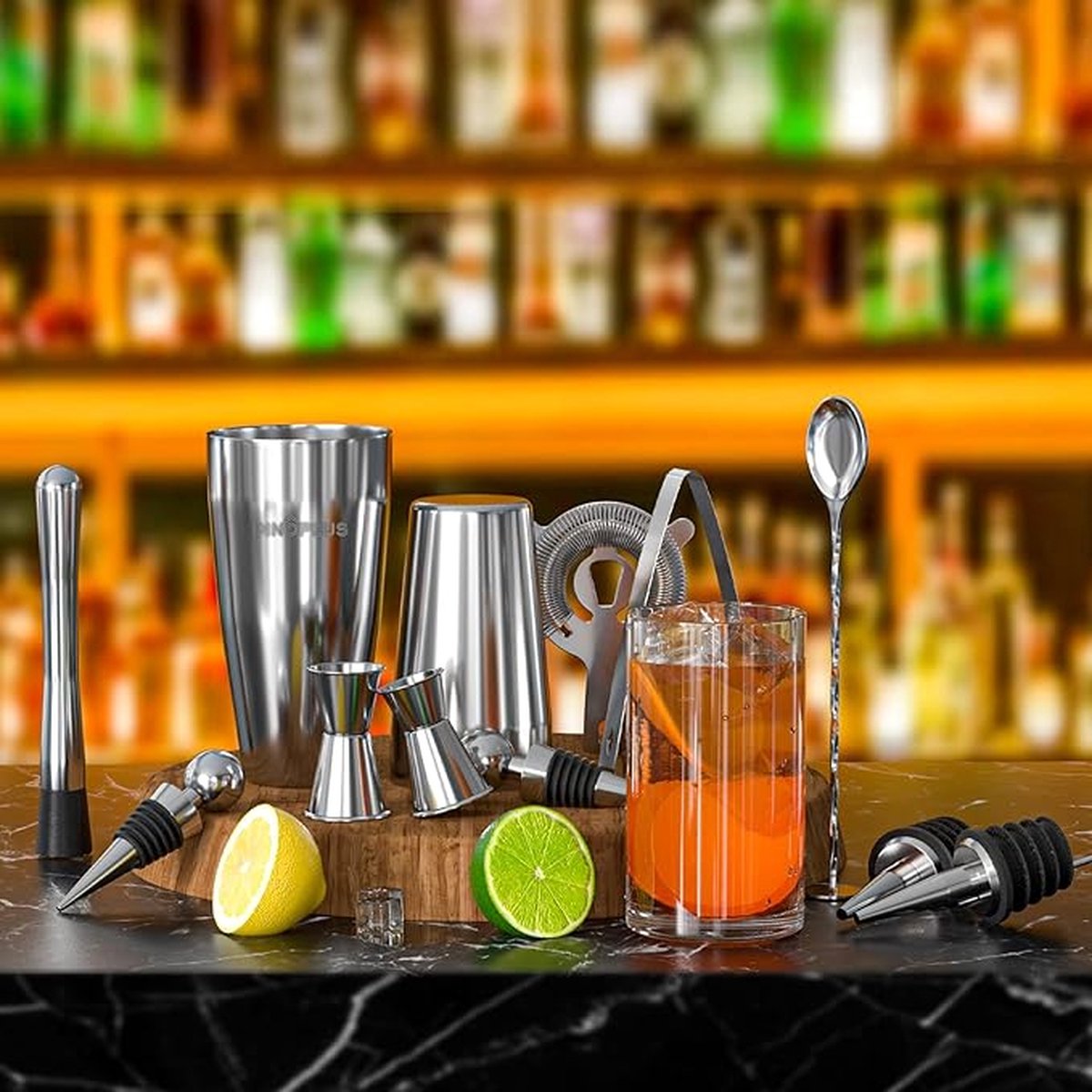cocktailshaker set - Premium cocktailshakerset,