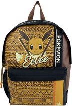 Pokémon Évoli - sac à dos - 40 cm - 2 compartiments - Grand sac à dos - Haute Qualité