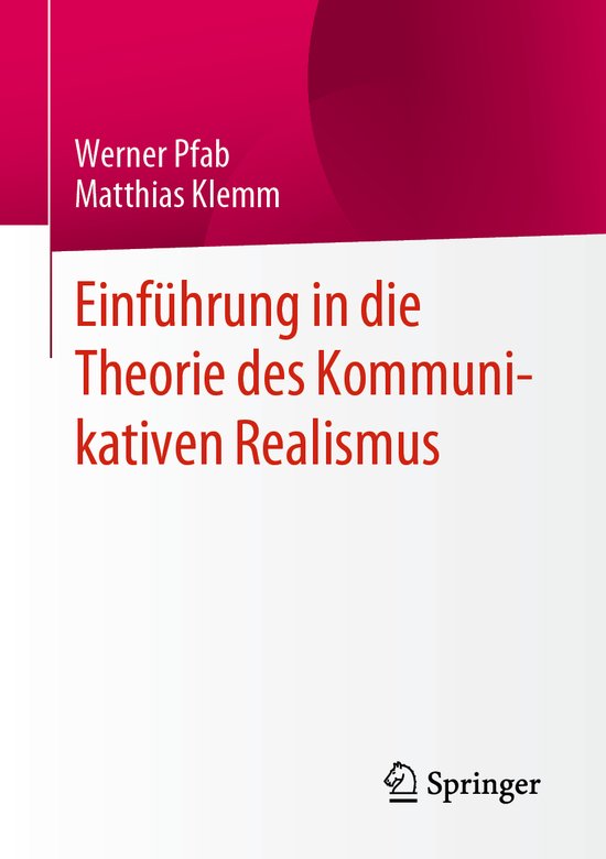 Einführung in die Theorie des Kommunikativen Realismus - cover