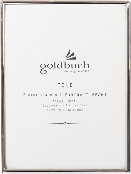 GOLDBUCH GOL-960264 Fine fotolijst voor 15x20 cm zilver