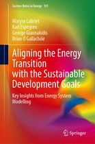 Lecture Notes in Energy- Aligning the Energy Transition with the Sustainable Development Goals
